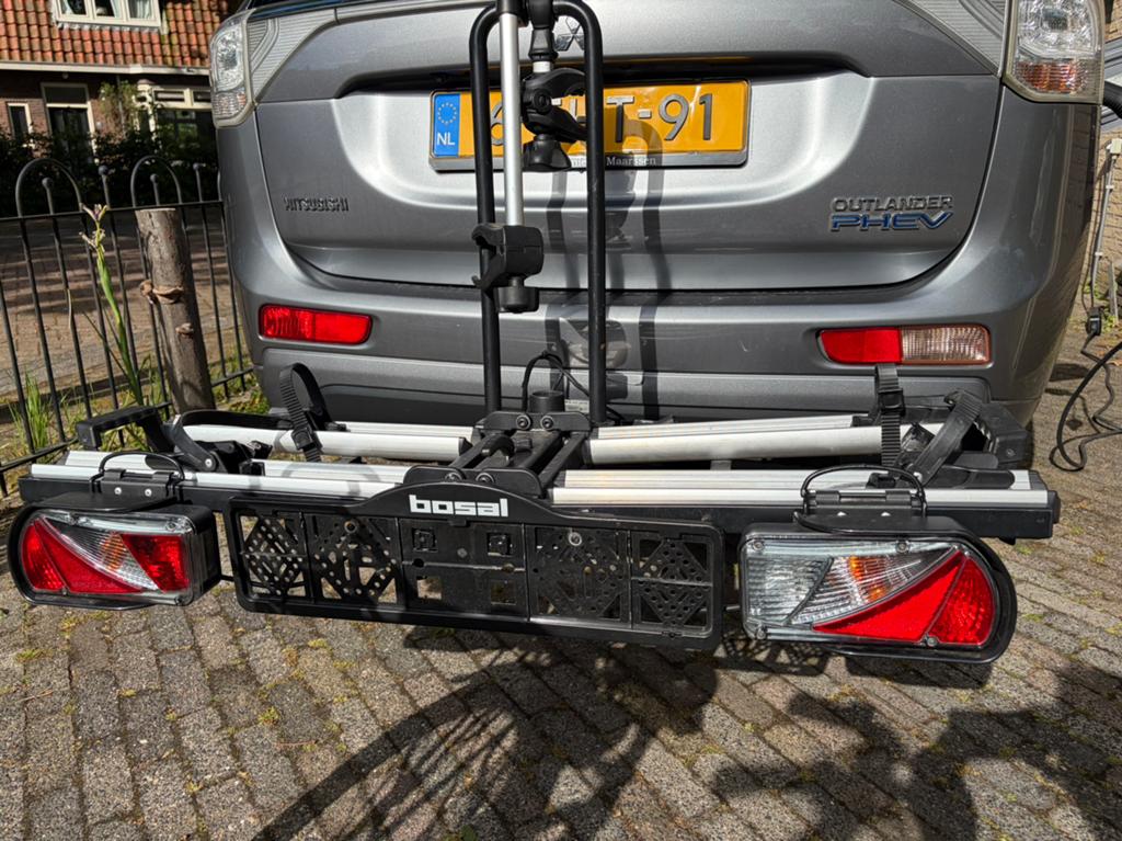 Bosal tourer inklapbaar!, Auto diversen, Fietsendragers, Ophalen of Verzenden, 2 fietsen, Gebruikt, Trekhaakdrager