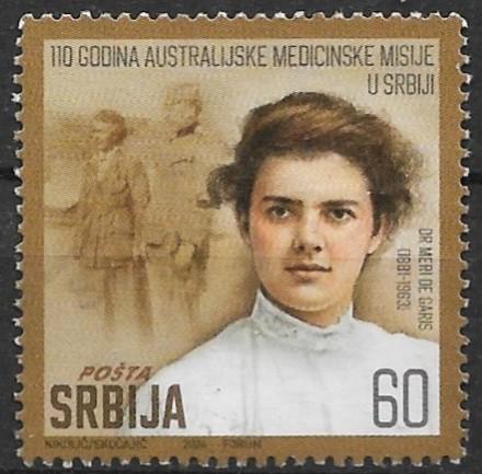 Servië 2024 mi.1283 WO I INZET AUSTRALISCHE MEDISCHE TROEPEN, Verzenden, Overige landen, Gestempeld