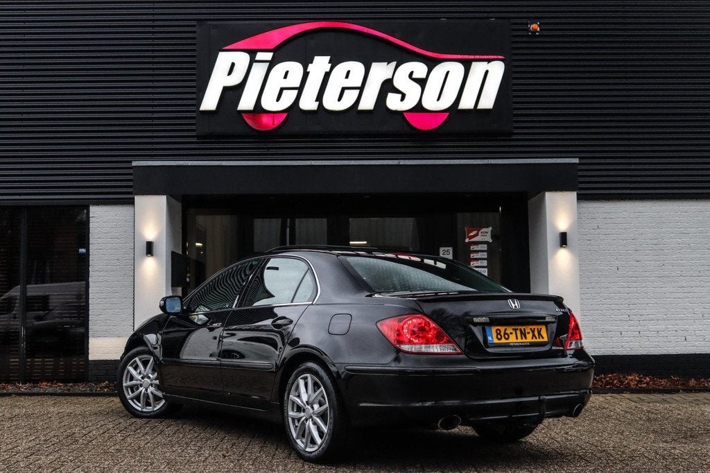Honda Legend 3.5 V6 ORIGINEEL NL YOUNGTIMER PANO XENON LEDER, Automaat, 295 pk, Gebruikt, Zwart