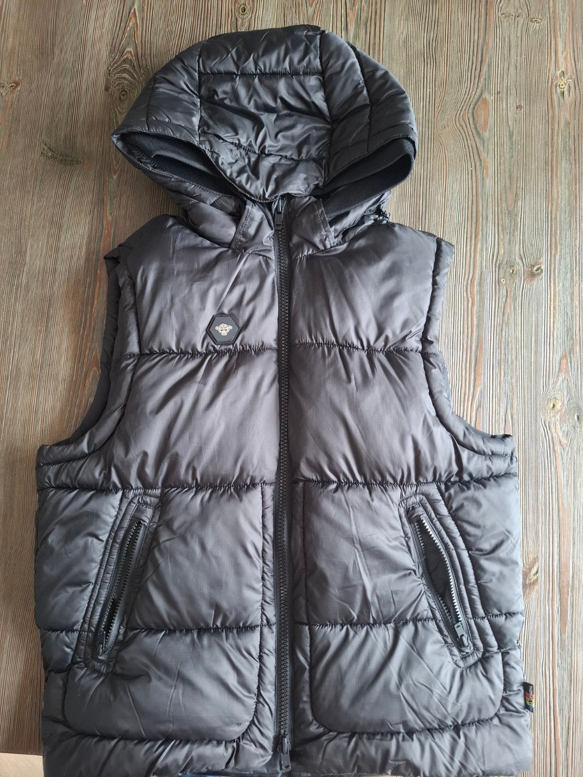 Black Bananas Bodywarmer Zwart Maat S, Ophalen of Verzenden, Nieuw, Zwart