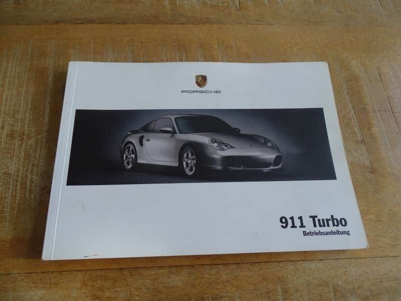 Porsche 911 - 996 Turbo - Handleiding - Betriebsanleitung, Verzenden