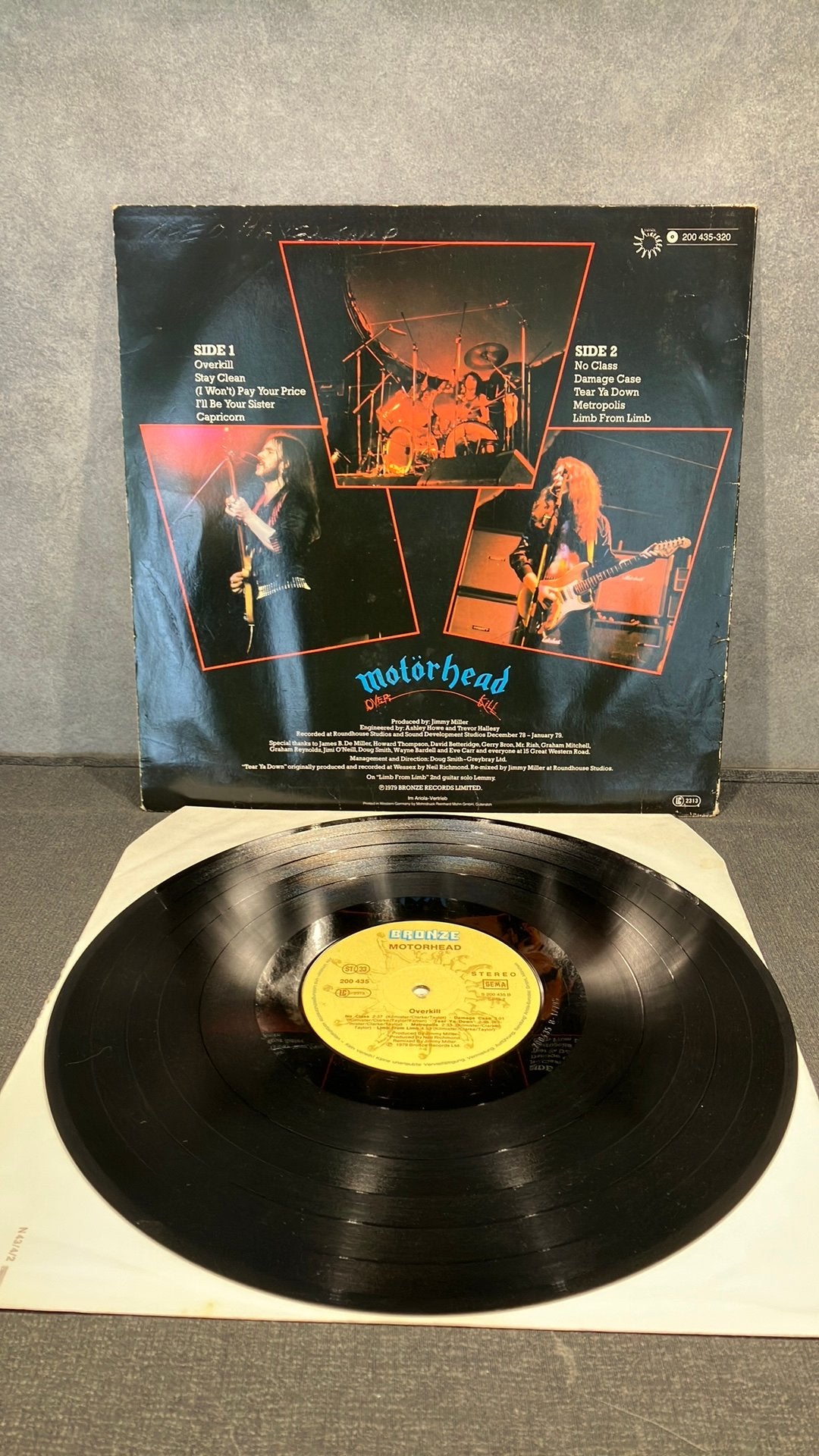 Motörhead. — Overkill, LP, Gebruikt, Ophalen of Verzenden, Hardrock