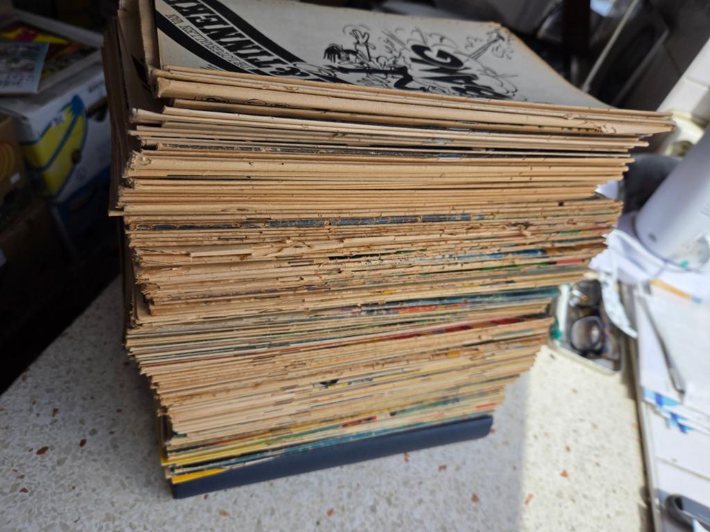 pep stripblad 66,69,70,72,73,75 + peptoe, Gelezen, Diverse, Verzenden, Complete serie of reeks