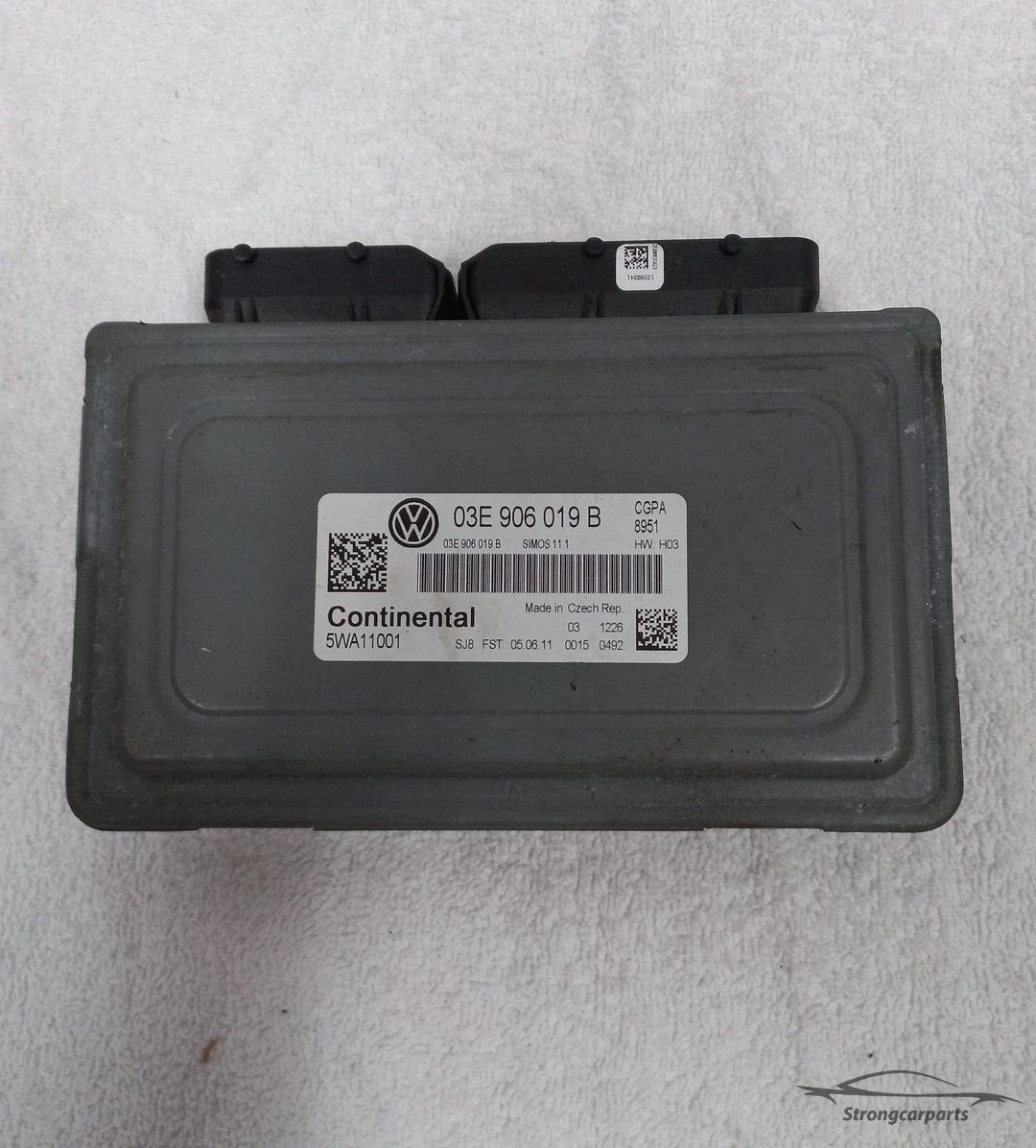 ECU Motormanagement VW Polo 6R 03E906019B Motorcode CGP, Auto-onderdelen, Elektronica en Kabels, Gebruikt, -, Volkswagen, -