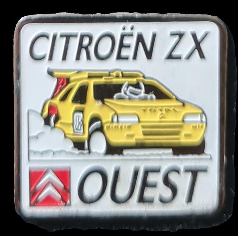 Citroën ZX Ouest pin, Verzamelen, Verzenden, Nieuw, Transport, Speldje of Pin