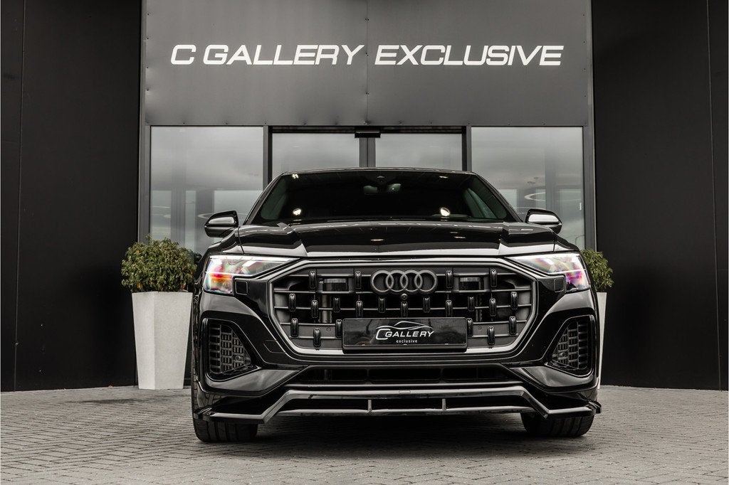 Audi Q8 55 TFSI e quattro - Maxton Pakket | Panorama | B&O |, Automaat, Gebruikt, Q8, Zwart