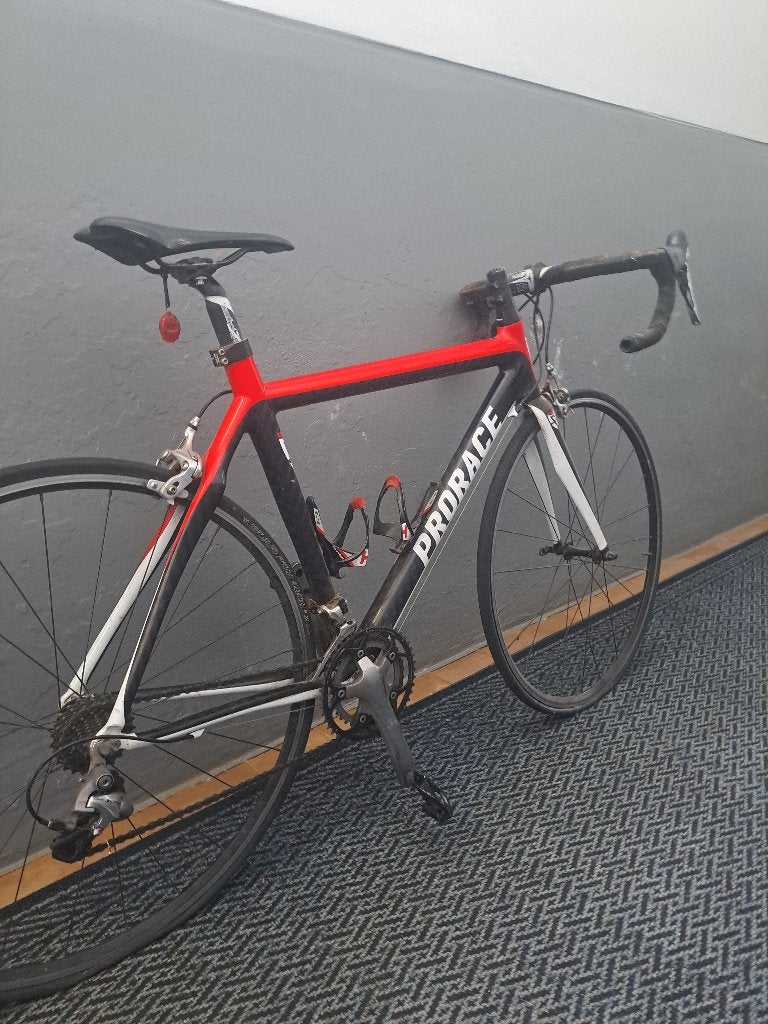 Prorace wielrenfiets, Sport en Fitness, Wielrennen, Ophalen, Gebruikt, Overige typen
