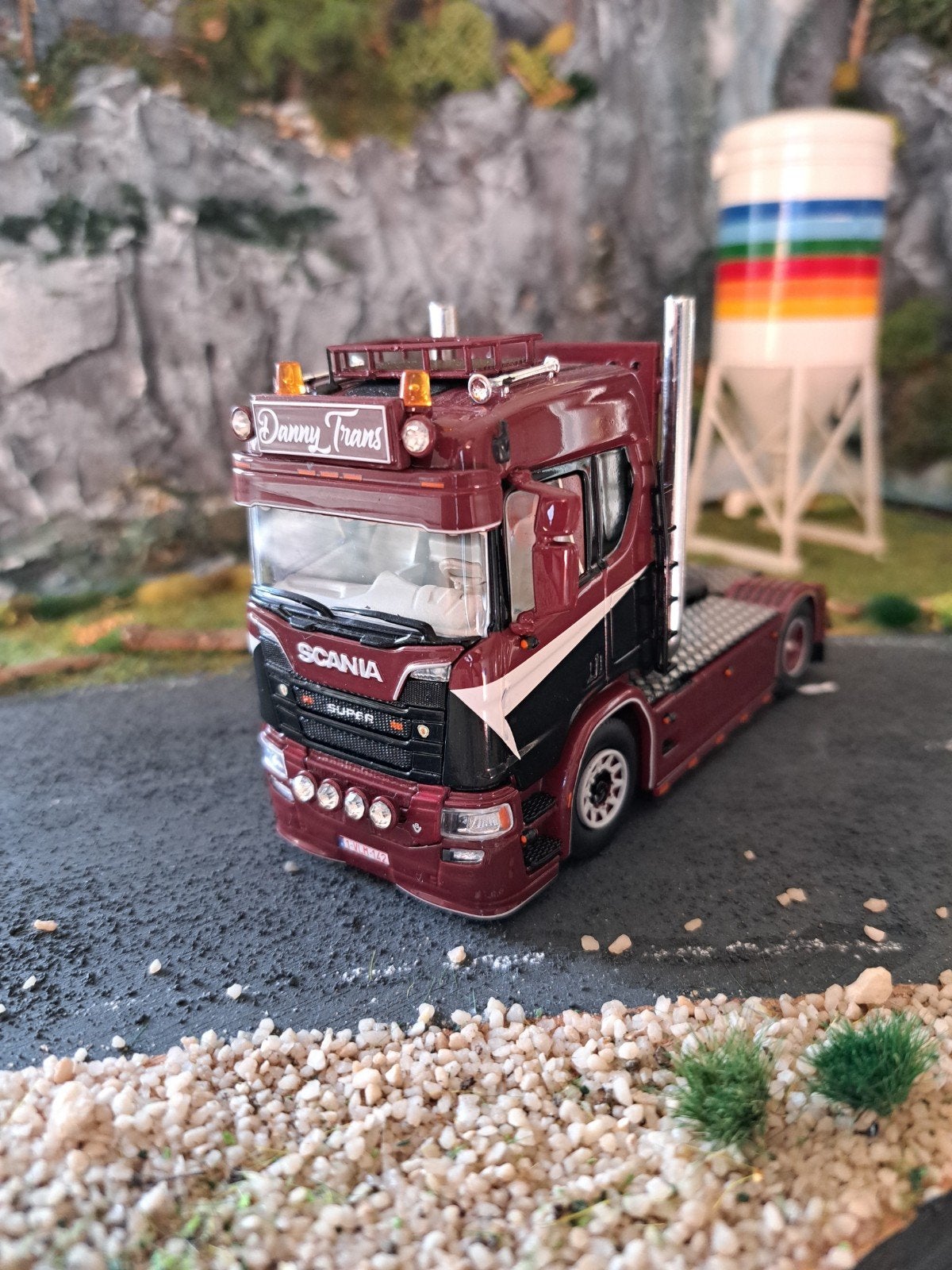Tekno Scania Danny Trans, Ophalen of Verzenden, Nieuw, Bus of Vrachtwagen, Tekno