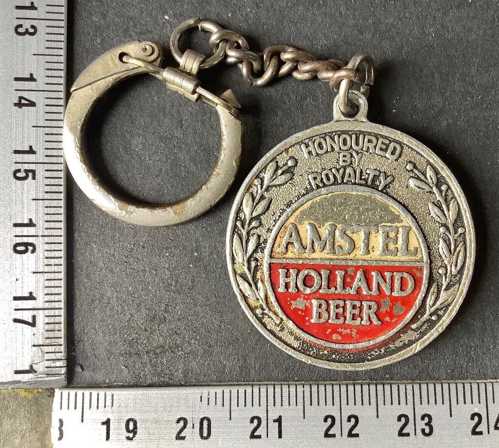 oude sleutelhanger, Amstel Bier, Ophalen of Verzenden, Gebruikt, Overige typen, Amstel