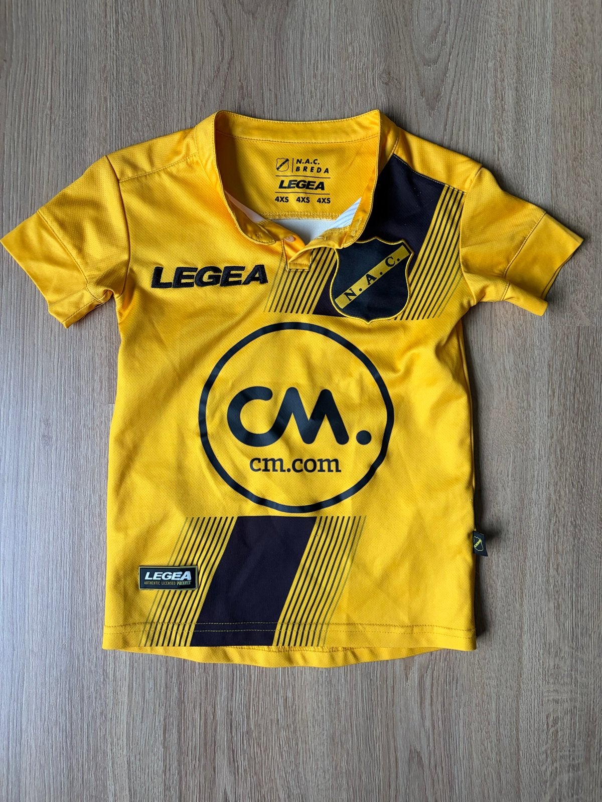 Nac Breda Shirt Legea 4XS, Sport en Fitness, Maat XS of kleiner, Ophalen of Verzenden, Gebruikt, Shirt
