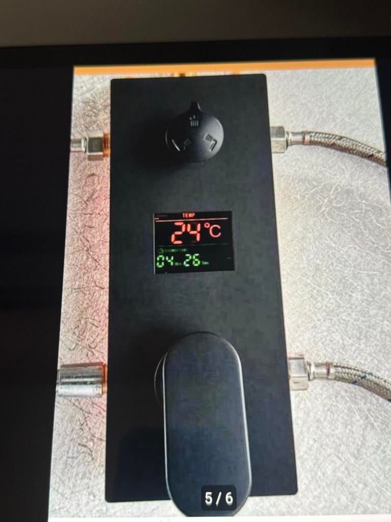 Digitale Douchekraan met Temperatuurdisplay - Nieuw, Ophalen of Verzenden, Nieuw, Douche