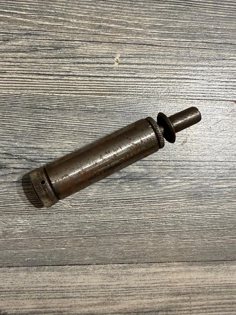 Duitse K98 staal Olie buisje WW2, Verzamelen, Ophalen of Verzenden, Landmacht, Duitsland, Overige typen