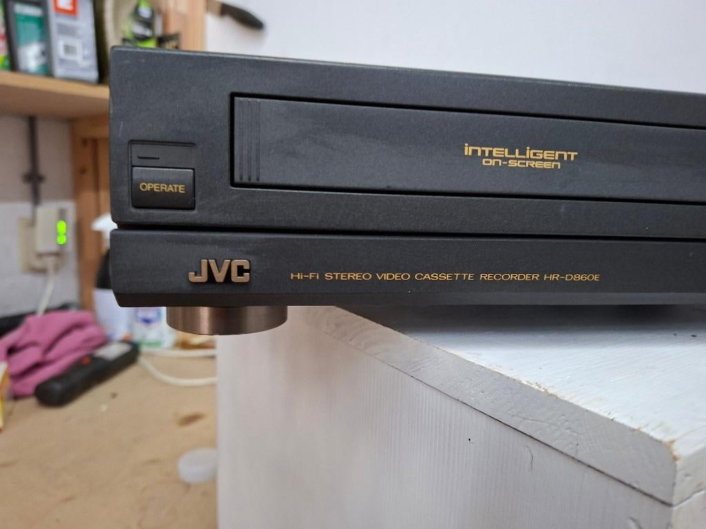 videorecorder jvc hr - d86, Audio, Tv en Foto, Videospelers, Ophalen of Verzenden, Gebruikt