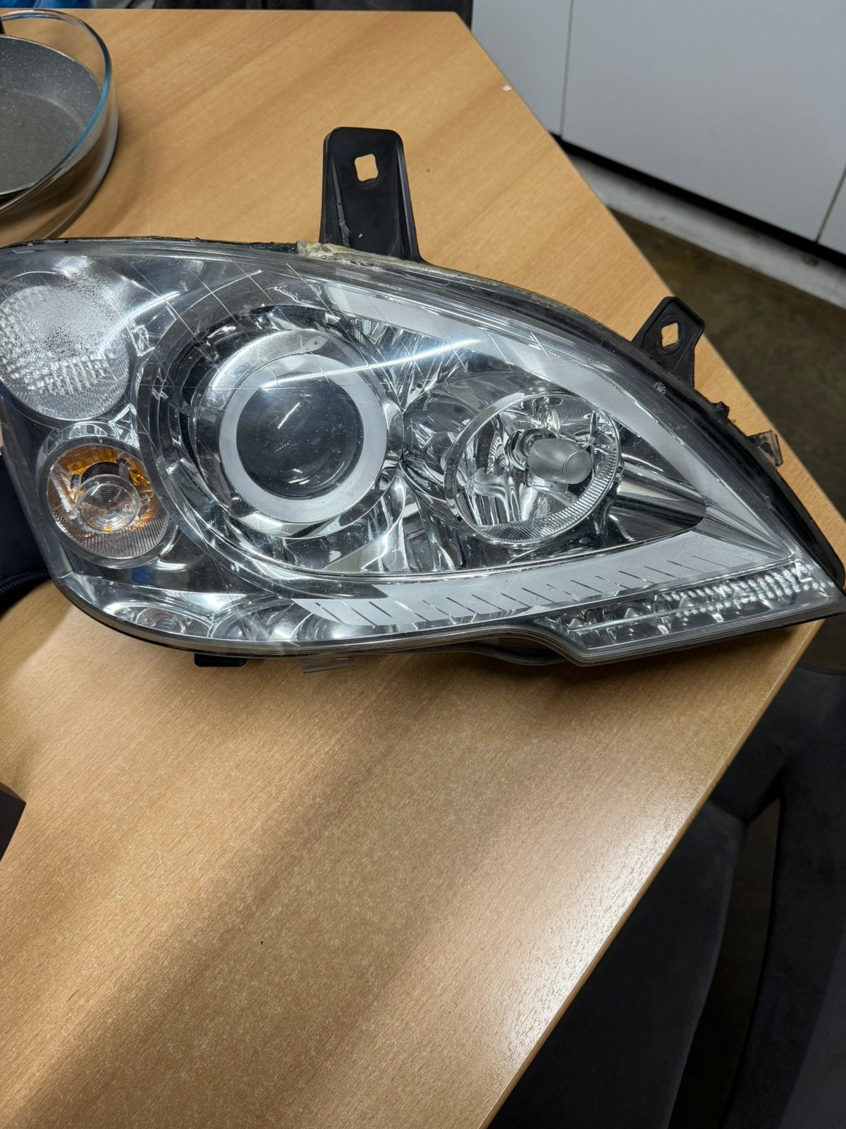 Mercedes vito-viano w639 xenon koplamp rechts !, Auto-onderdelen, Ophalen, Gebruikt, Mercedes-Benz