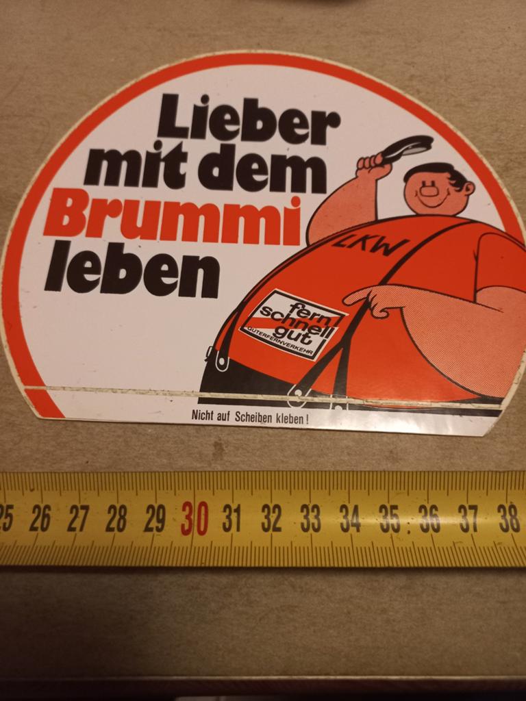 Liever mit dem brummi leben, Ophalen of Verzenden