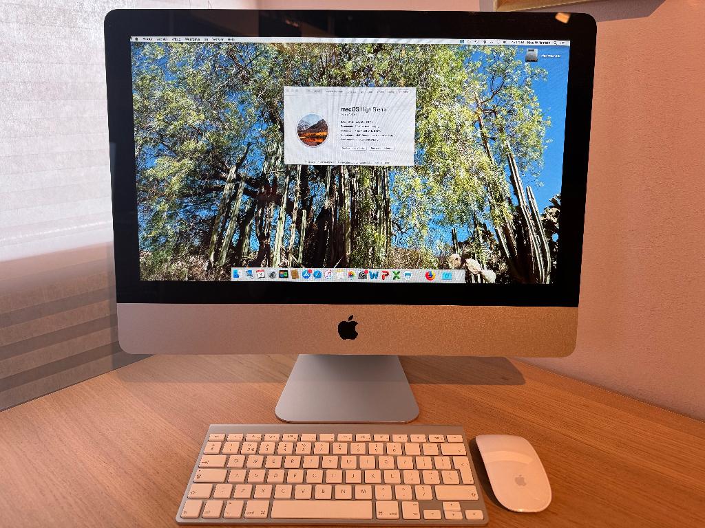 Apple iMac 21,5” 2011 i5 – incl. Magic Mouse & toetsenbord, Computers en Software, Apple Desktops, Ophalen, Gebruikt, 2 tot 3 Ghz