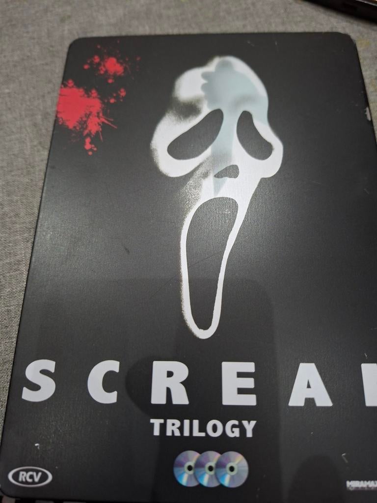 Screamtrilogy steelbook, Alle leeftijden, Verzenden, Zo goed als nieuw, Overige genres