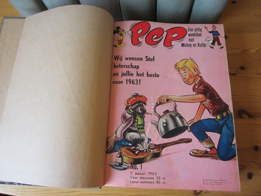 PEP  Unieke verzameling van alle uitgaven, Complete serie of reeks, Ophalen of Verzenden, Gelezen