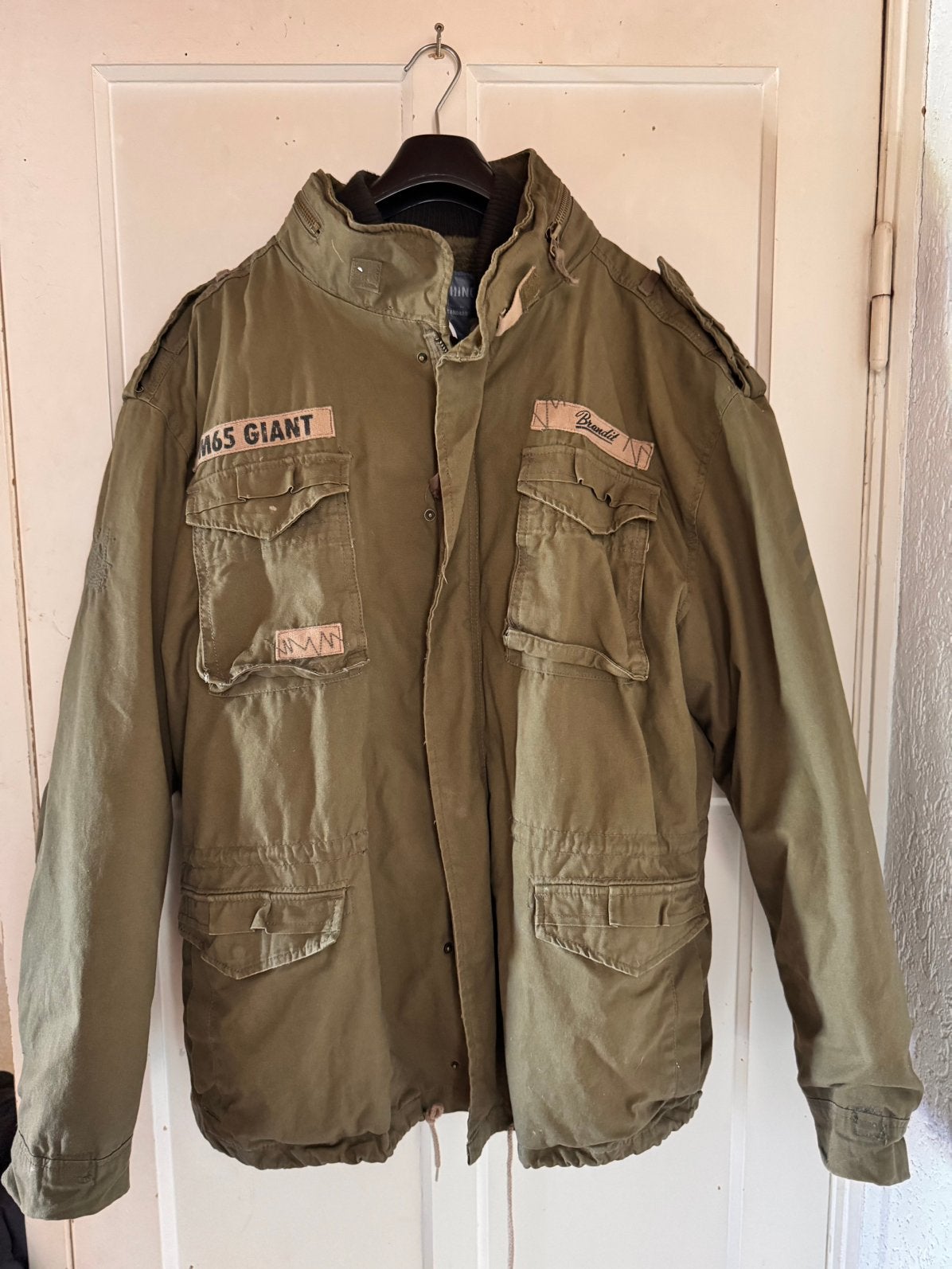 Brandit stoere 2 in 1 jas maat 3XL, Ophalen of Verzenden, Nieuw, Overige maten, Groen