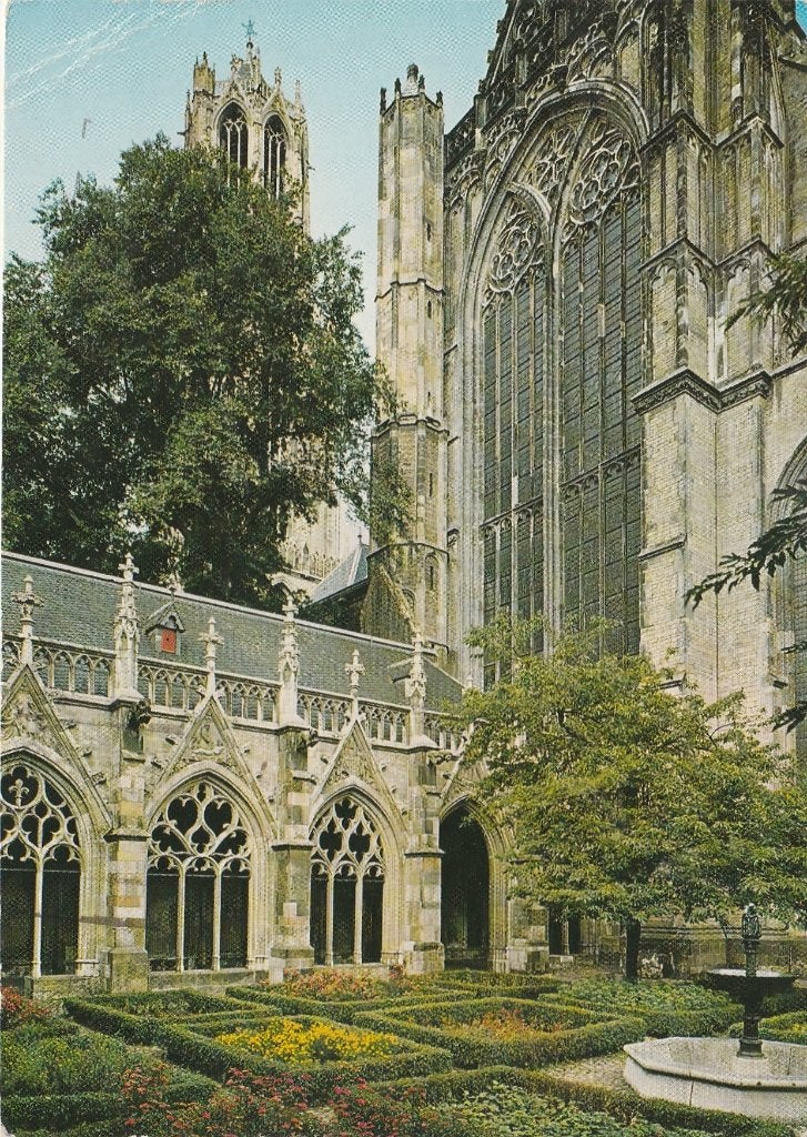 UTRECHT Kloostergang Dom Kerk, Verzenden, 1960 tot 1980, Gelopen, Utrecht