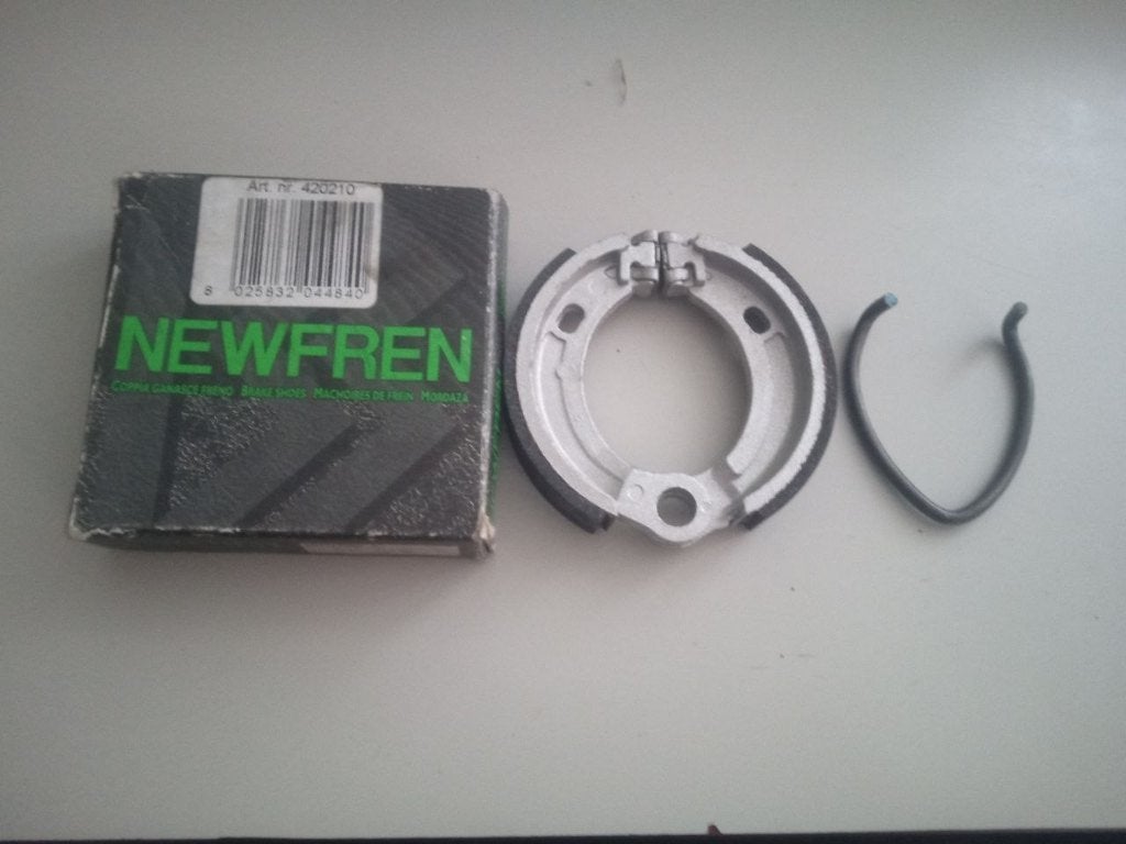 Newfren gf 210 remsegmenten remschoenen Puch Tomos Vespa, Verzenden, Nieuw, Overige merken