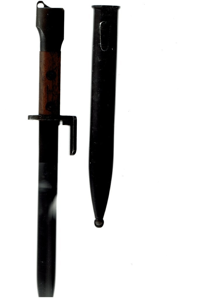 Belgische bajonet, Verzamelen, Ophalen of Verzenden, Landmacht, Overige gebieden, Mes of Dolk
