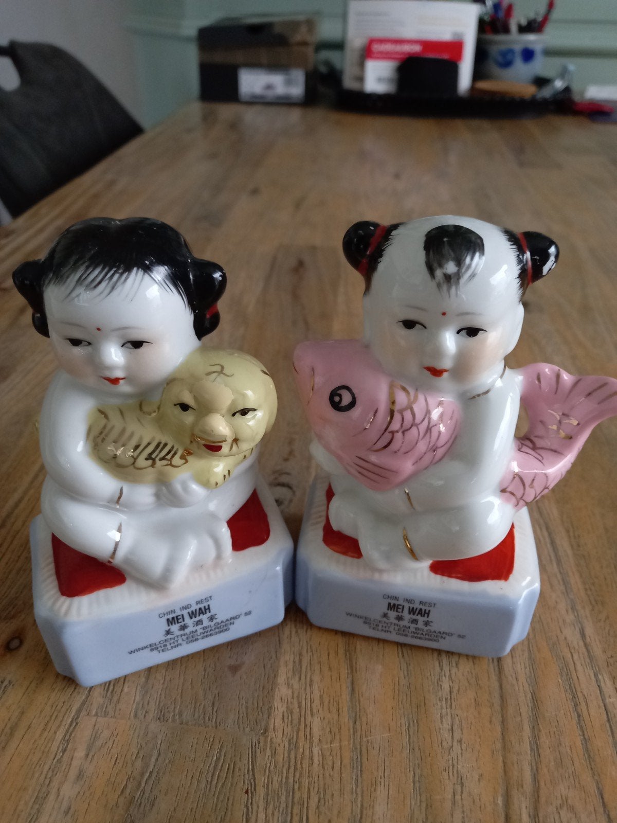 Twee geluks beeldjes voor de verzamelaar, Antiek en Kunst, Ophalen of Verzenden