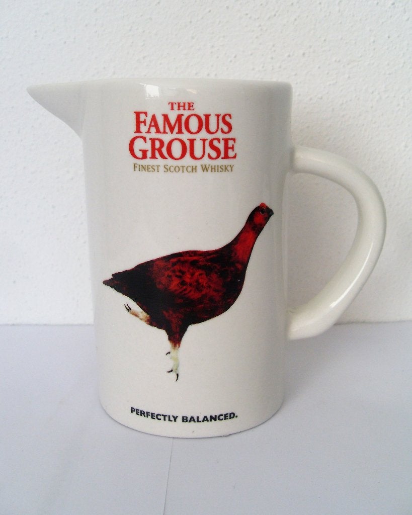 The Famous Grouse whisky Waterkannetje Perfectly Balanced, Verzamelen, Ophalen of Verzenden, Zo goed als nieuw, Gebruiksvoorwerp