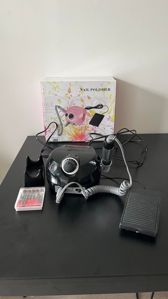 Nail drill machine 65W, gebruikt, werkt uitstekend, Ophalen of Verzenden, Gebruikt, Overige typen