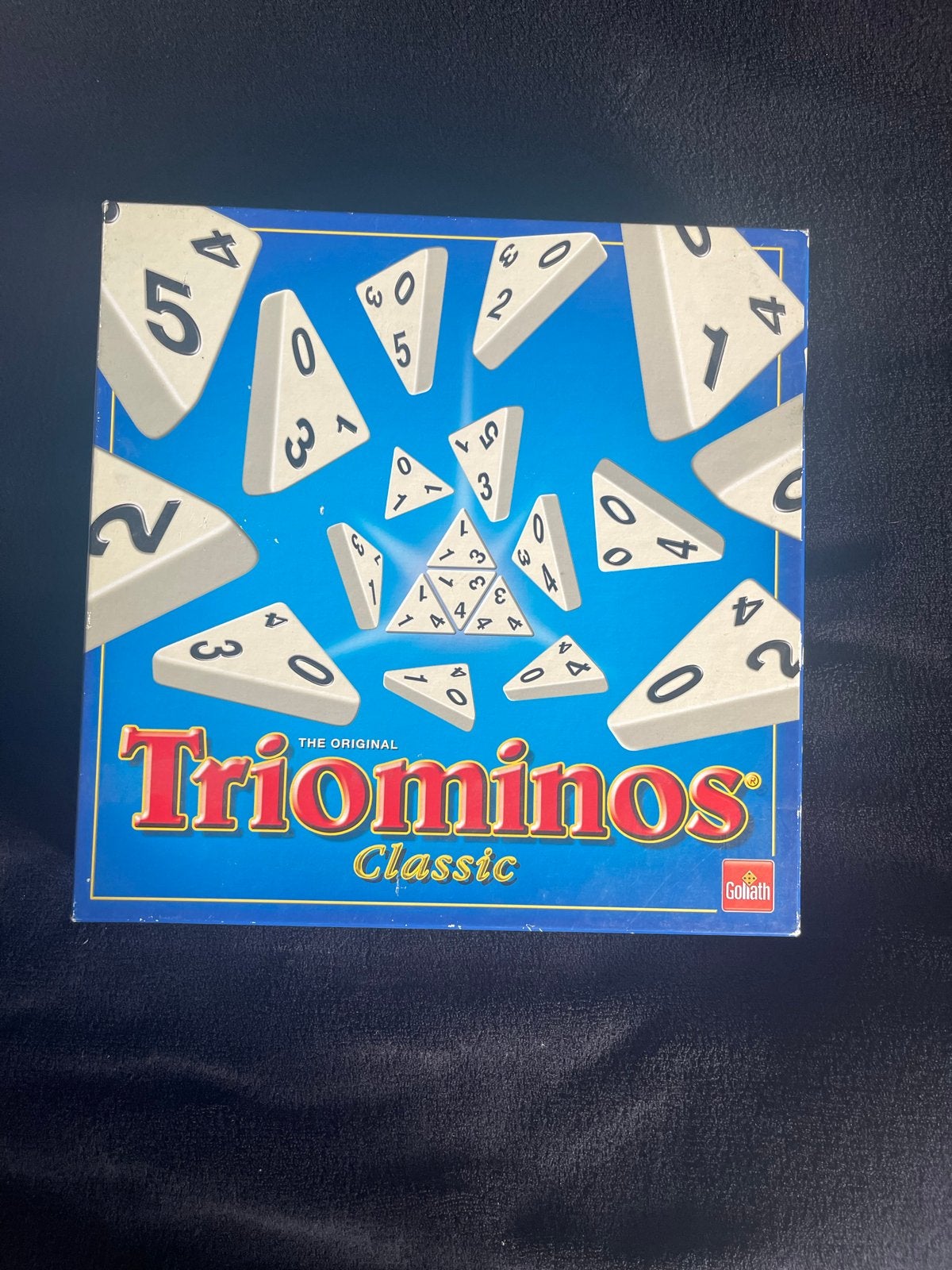 Triominos Classic - Compleet en zo goed als nieuw, Drie of vier spelers, Ophalen of Verzenden, Zo goed als nieuw