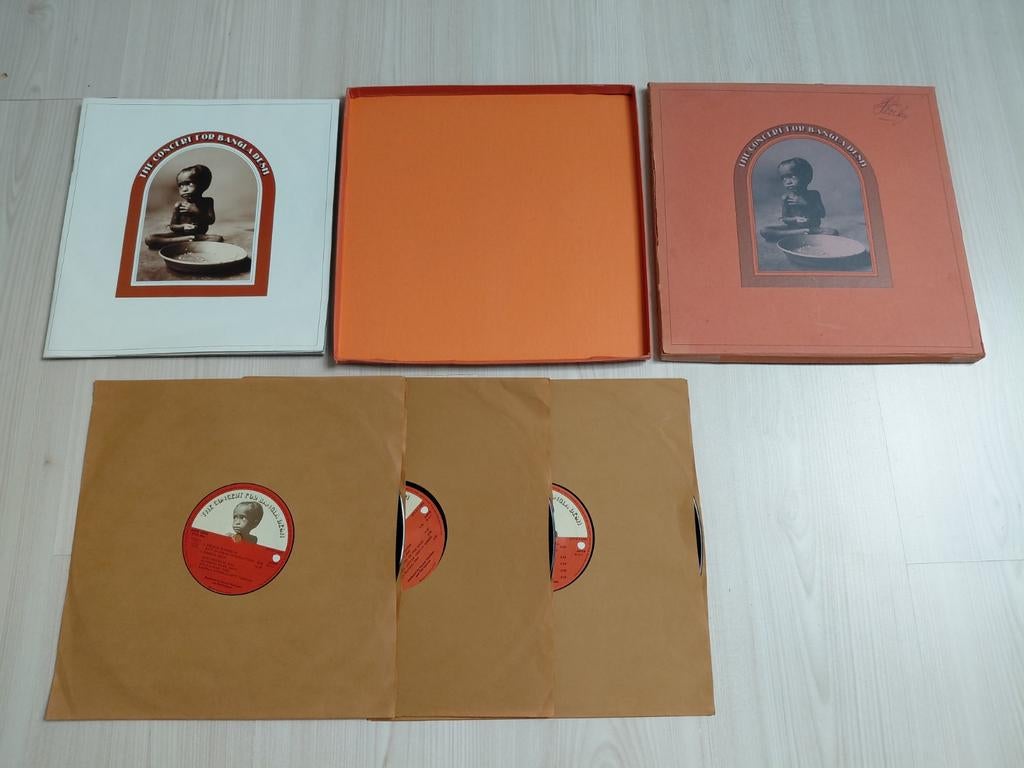 The concert for Bangladesh. Madison Square Garden 1971, Boxset, Ophalen of Verzenden, Gebruikt, 12 inch
