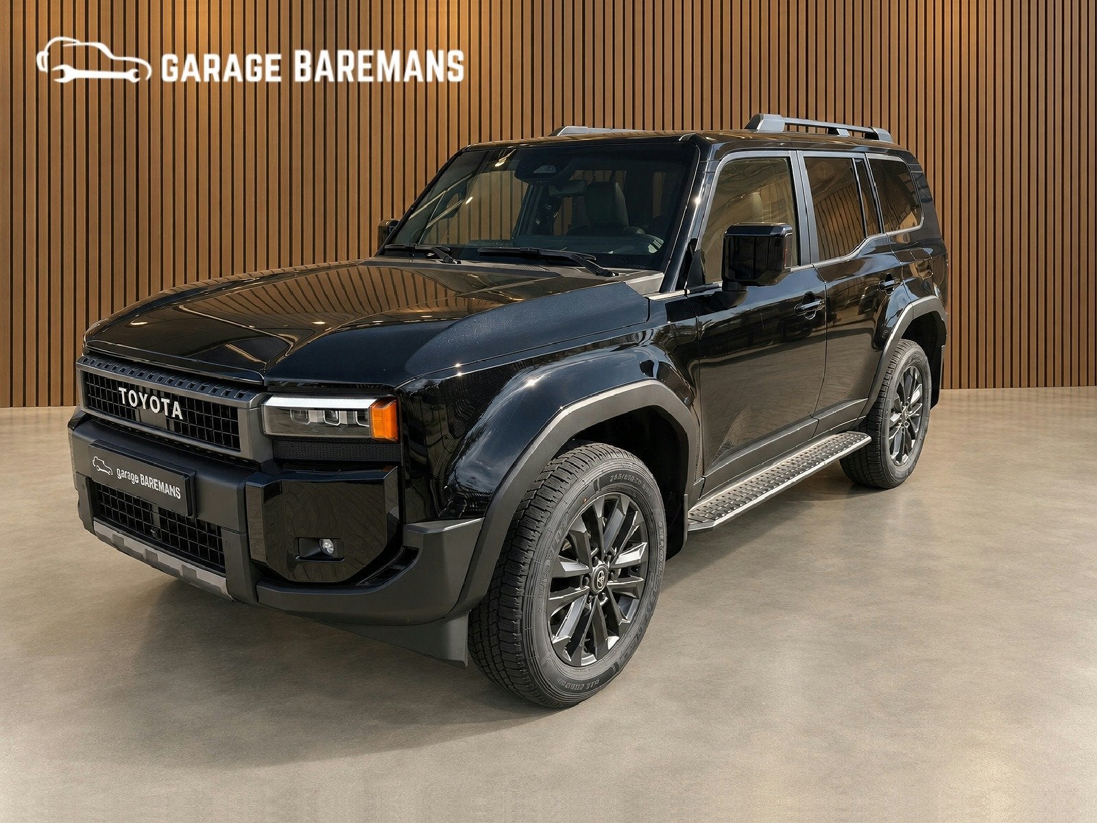 Toyota Land Cruiser 2.8 D-4D Hybrid Professional Pano Dak VA, Auto's, Automaat, Zwart, 4 cilinders, Zwart