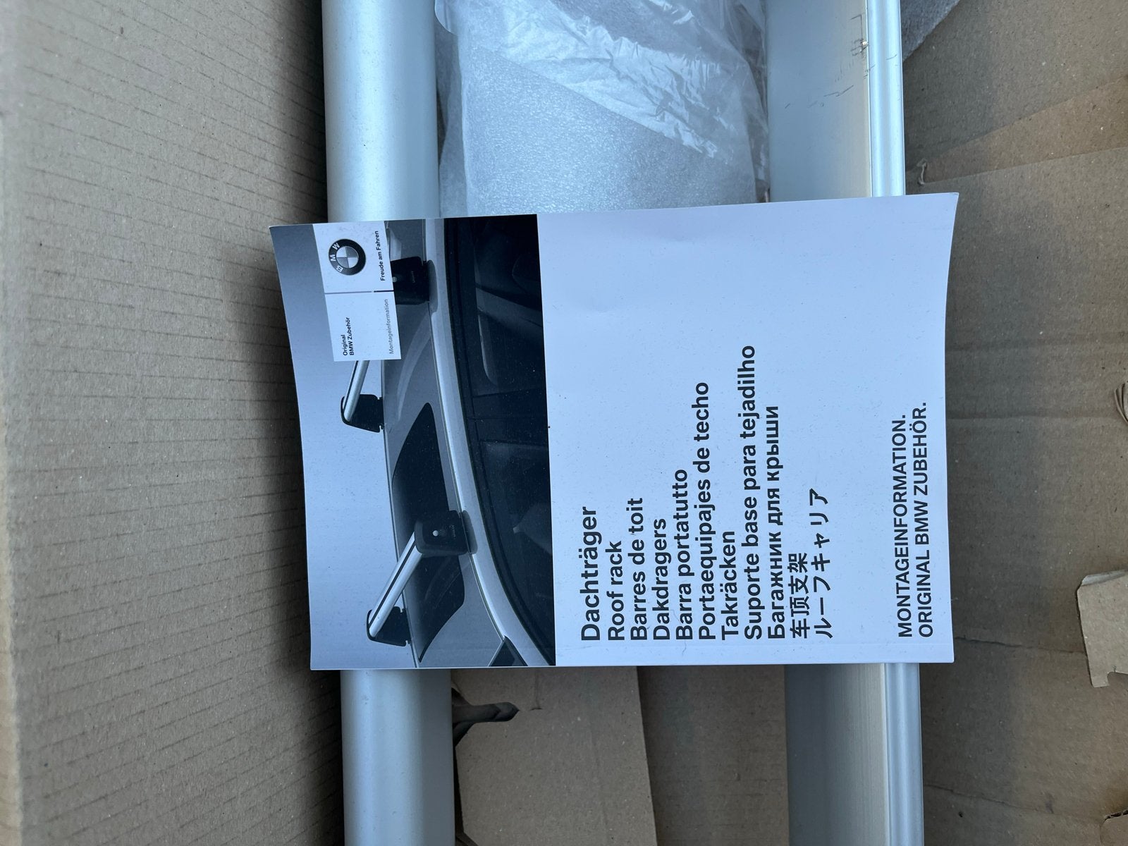 Originele BMW Dakdragers 2 Serie Gran Coupé (F44), Auto diversen, Dakdragers, Ophalen of Verzenden, Zo goed als nieuw