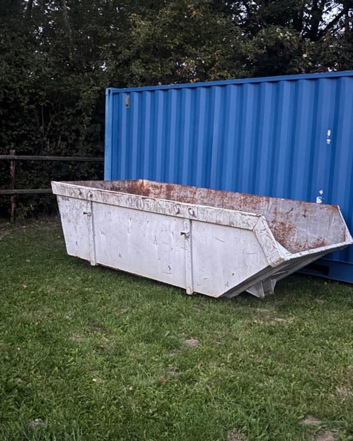 Gebruikte afvalcontainer 6m3 paardenmestbak, Ophalen of Verzenden