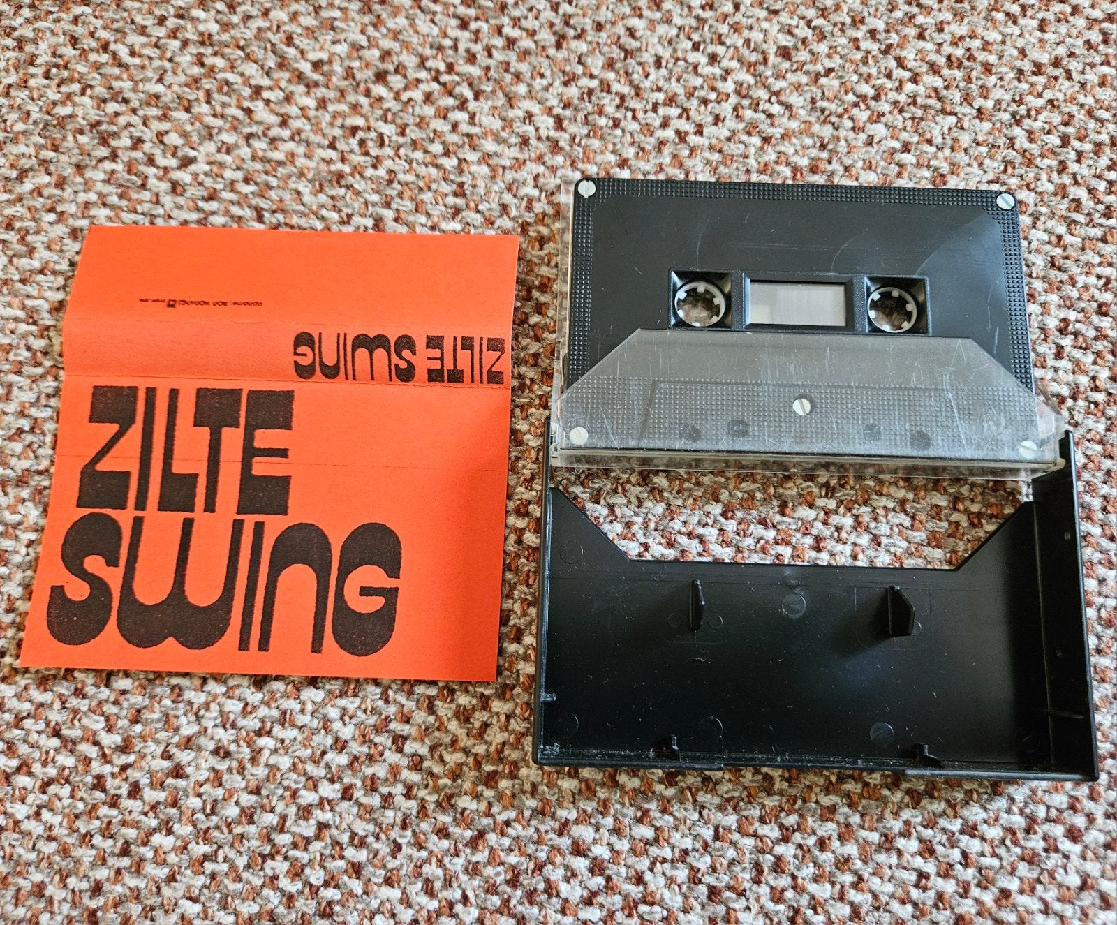 Zilte swing cassettebandje., Cd's en Dvd's, Cassettebandjes, Ophalen of Verzenden, Gebruikt, Jazz en Blues, 1 bandje