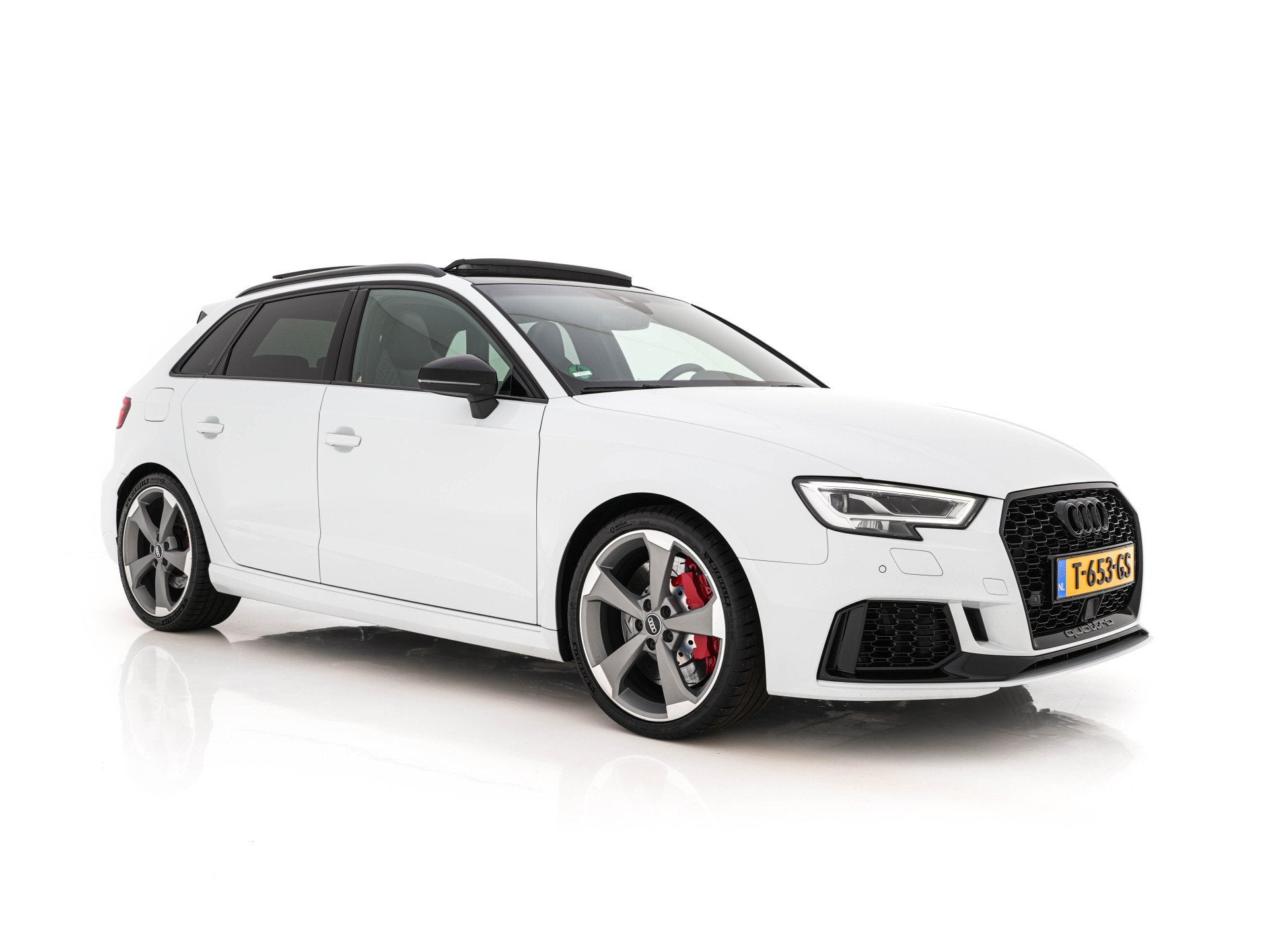 Audi RS3 Sportback 2.5 TFSI Quattro *RS-SEATS | PANO | ADAPT, Automaat, Gebruikt, RS3, Wit