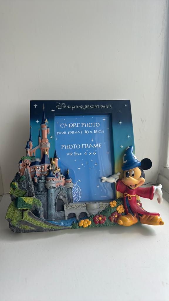 Fotolijst disneyland 3d micky mouse, Ophalen of Verzenden, Mickey Mouse, Nieuw, Beeldje of Figuurtje