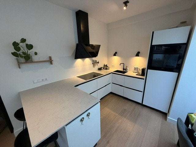 Keuken Kvik | Wit | Composiet | Goede staat | 7 jaar oud, Huis en Inrichting, Keuken | Complete keukens, Zo goed als nieuw, U-keuken