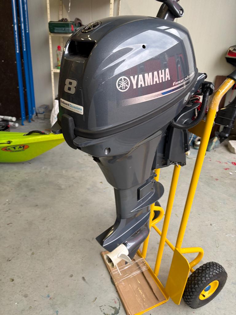 Yamaha F8CMKHS Kort 8 PK 4-takt buitenboordmotor, Ophalen, 5 tot 10 pk, Zo goed als nieuw, Buitenboordmotor