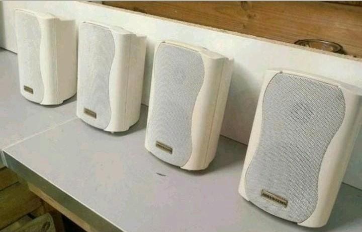 JB systems k-30 buiten outdoor speakers 4 stuks 40 watt, Ophalen of Verzenden, Minder dan 40 watt, Overige merken, Overige spelers