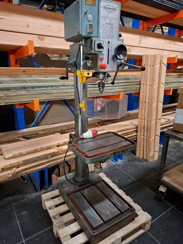 kolomboormachine strands S32ME, Doe-het-zelf en Verbouw, Gereedschap | Boormachines, Ophalen, Zo goed als nieuw, 600 watt of meer
