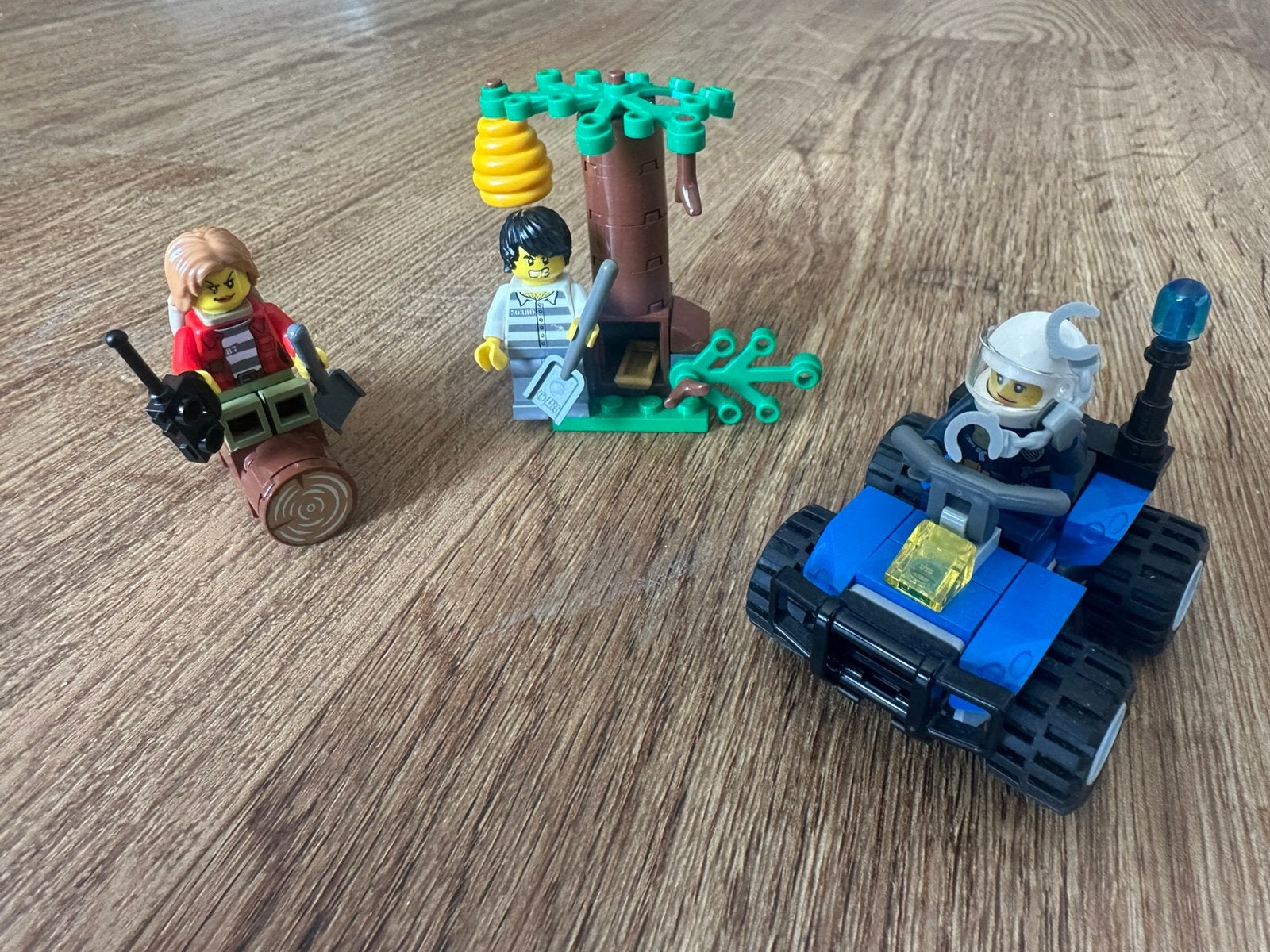 Lego city boeven met politie quad 60171, City, Lego, Ophalen of Verzenden, Zo goed als nieuw