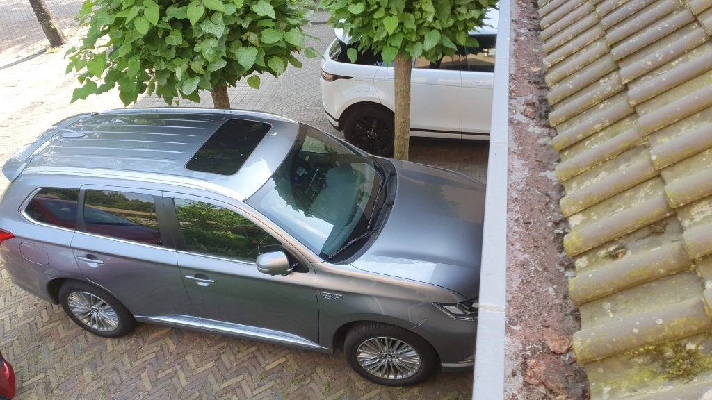 Mitsubishi Outlander 2.4 Dohc Mivec Phev 240pk 4WD Aut 2019, Auto's, Mitsubishi, Automaat, Outlander, Zwart, 4 cilinders