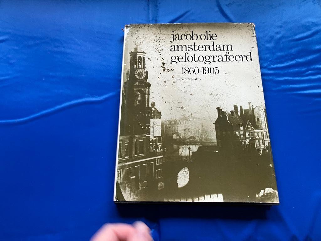 fotografie 19e eeuw Jacob Olie Amsterdam, Ophalen of Verzenden, Gelezen, Fotografen