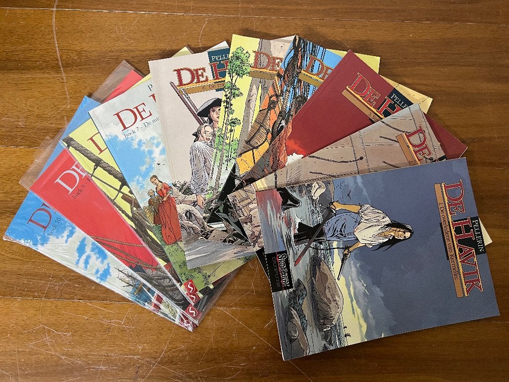De Havik serie 1 t/m 10 compleet en als nieuw, Complete serie of reeks, Ophalen of Verzenden, Zo goed als nieuw