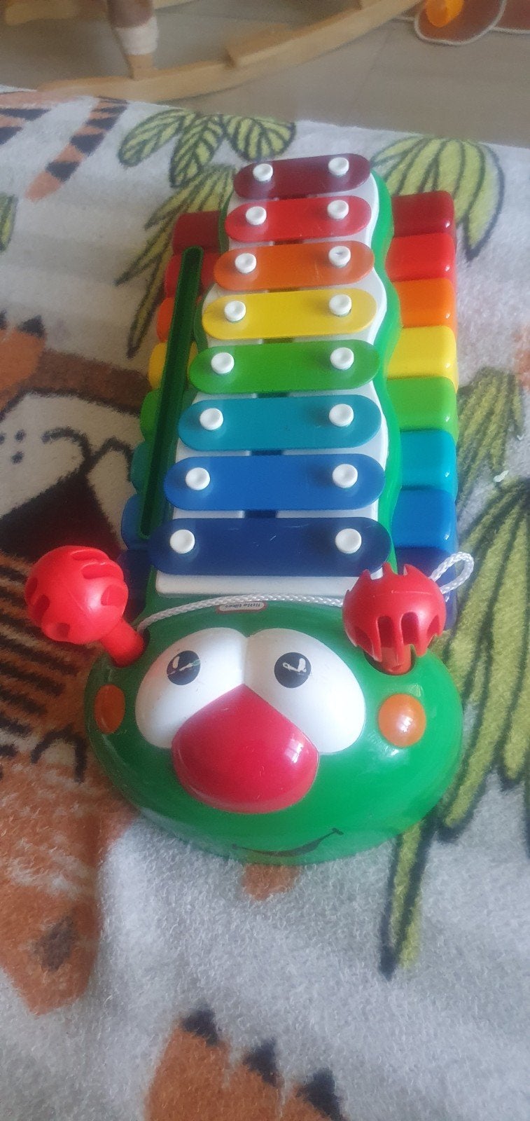 Kleurrijke rups xylofoon voor kleine kinderen, Ophalen, Gebruikt, Overige typen, Met geluid