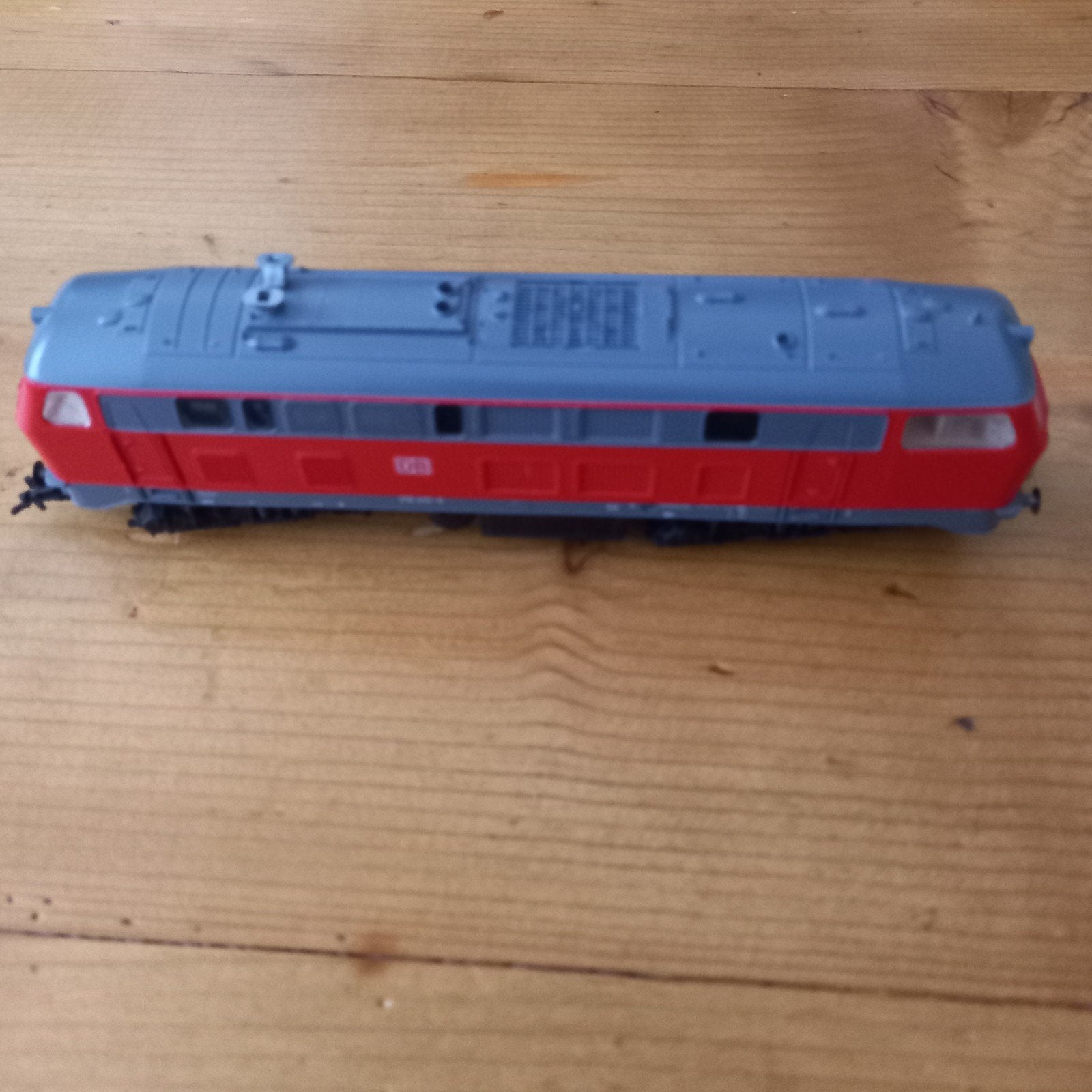 Fleischmann diesellocomotief DB, Hobby en Vrije tijd, Modeltreinen | H0, Zo goed als nieuw, Locomotief, Gelijkstroom, Fleischmann