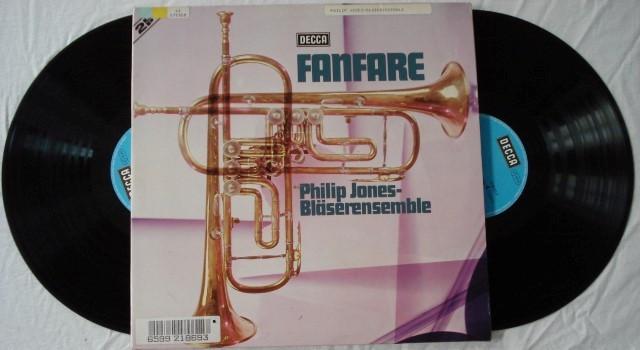 Philip Jones Bläser-Ensemble - Fanfare, Gatefold hoes, Ophalen of Verzenden, Gebruikt, 12 inch