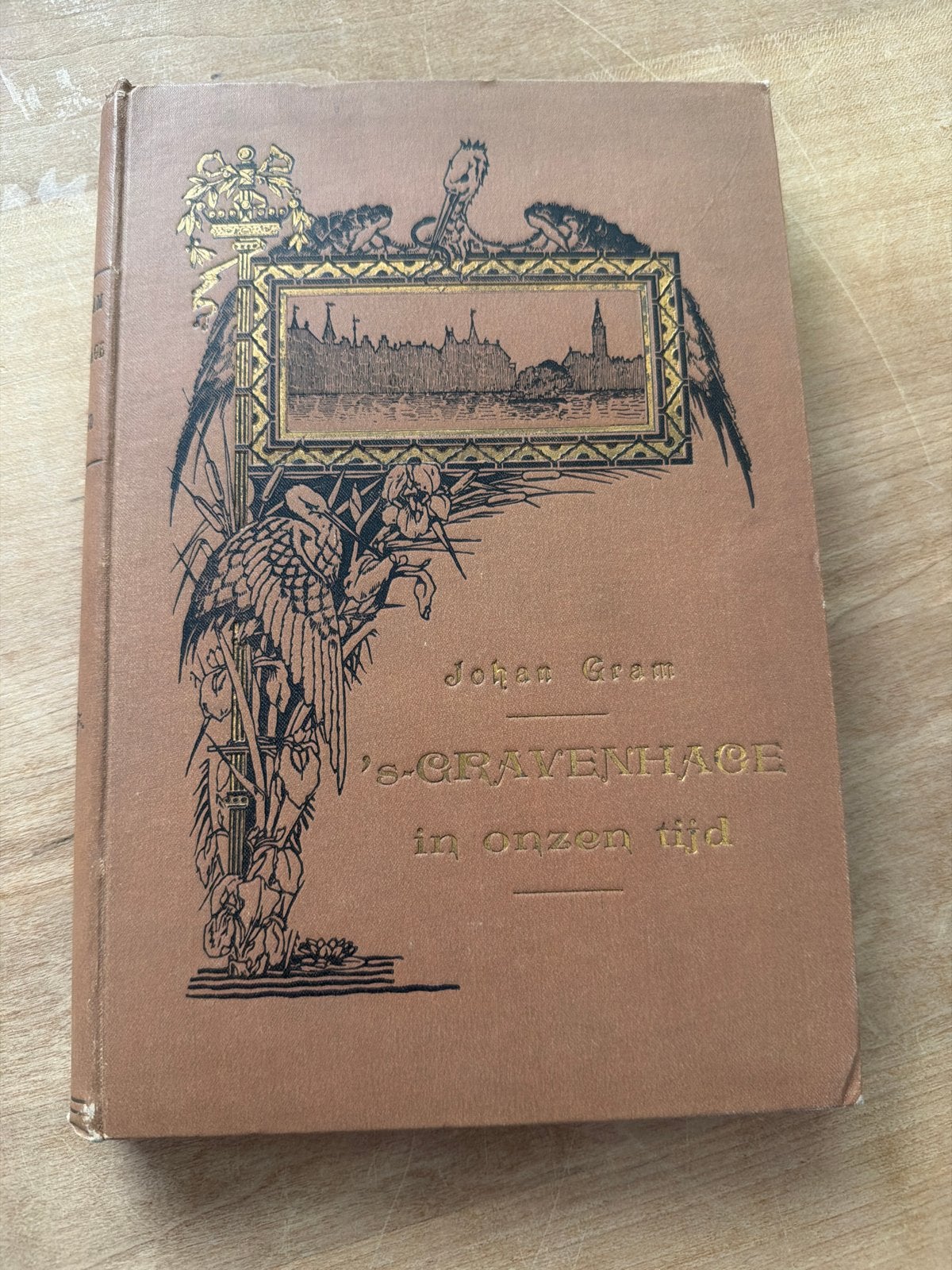 Johan Gram - 's-Gravenhage in onzen tijd (1894), Boeken, Geschiedenis | Stad en Regio, Ophalen of Verzenden, 19e eeuw, Gelezen