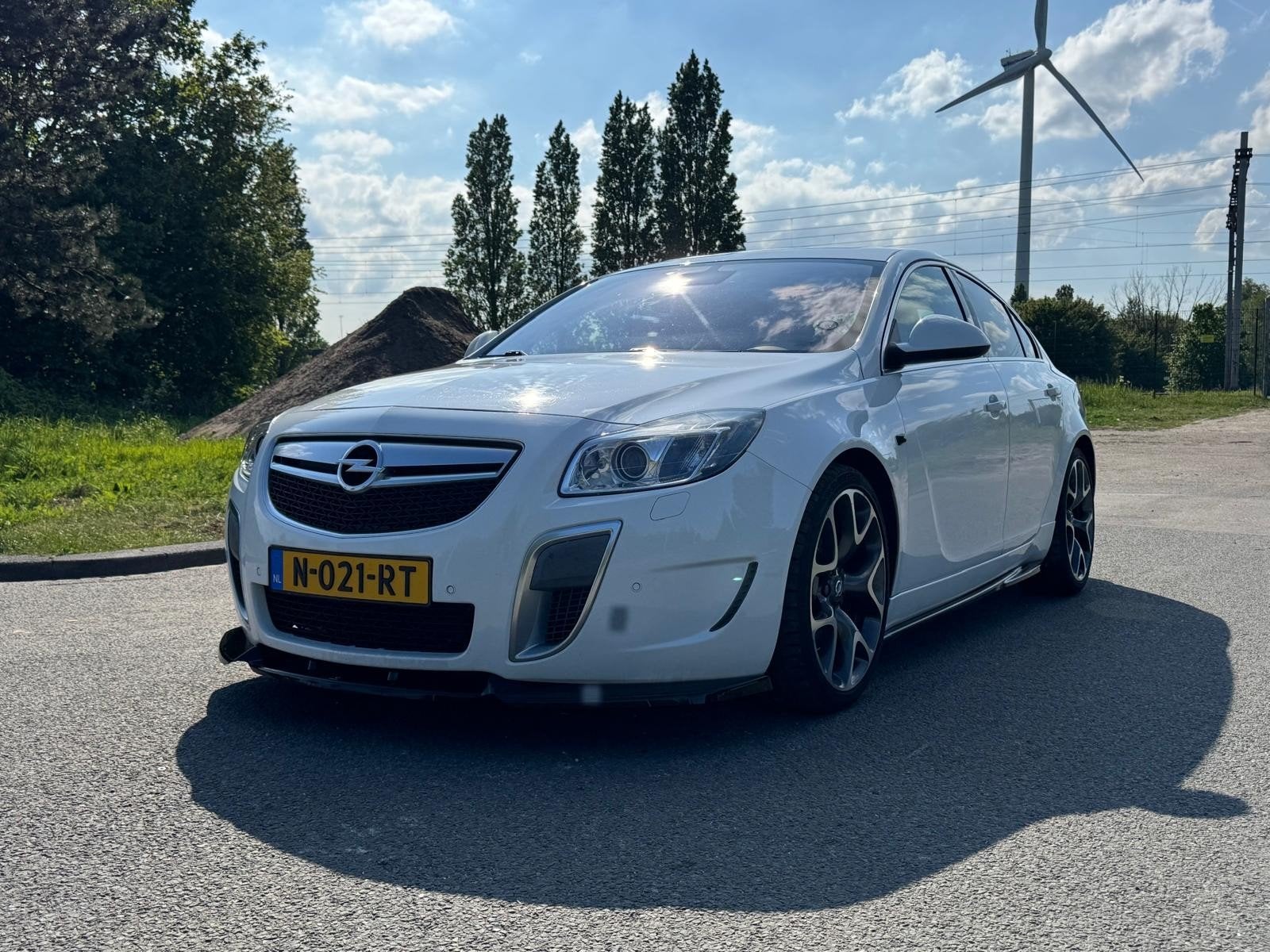 Opel Insignia 2.8 V6 Turbo OPC 325pk Automaat ZEER ZELDZAAM, Auto's, Automaat, Wit, Vierwielaandrijving, Particulier